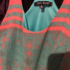 Summer dress lined w beautiful colors